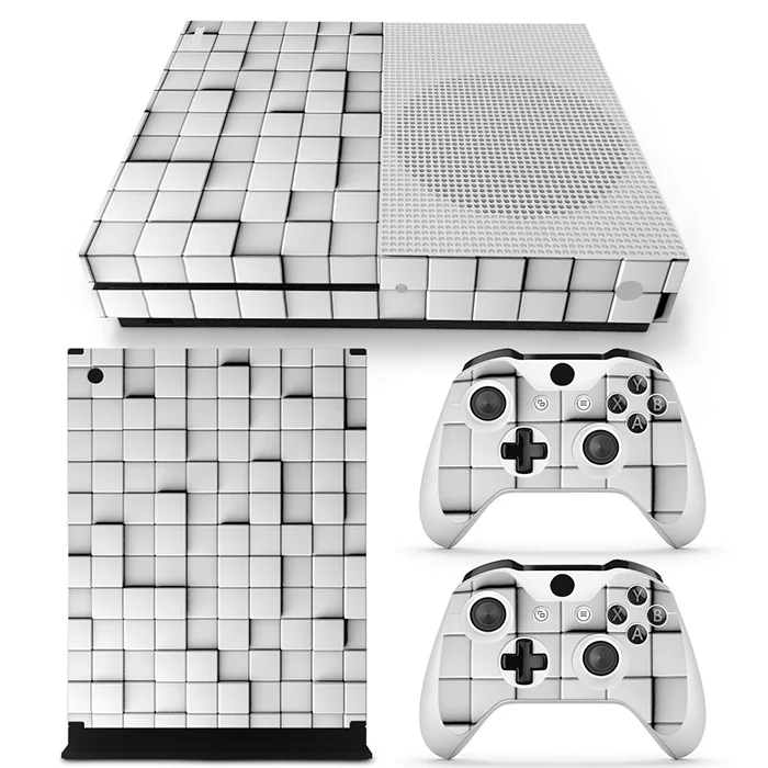 

Newest Model PVC Skin sticker For Xbox one s Console and controller Decal