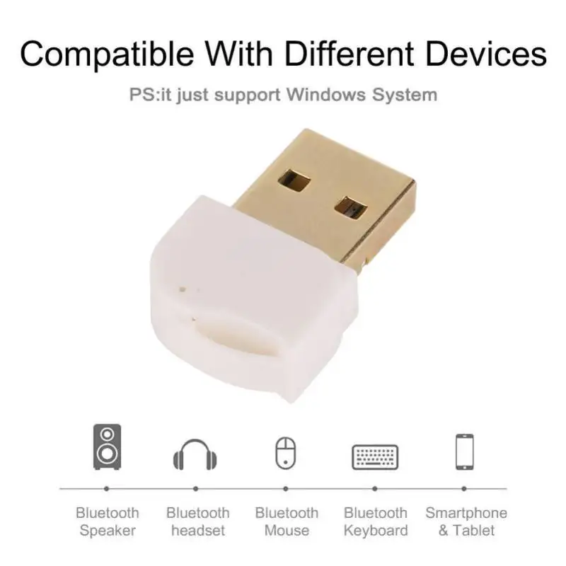 Беспроводной USB Bluetooth 4,0 адаптер Dongle Музыка Звуковой приемник адаптер Bluetooth передатчик для портативных ПК USB беспроводной адаптер