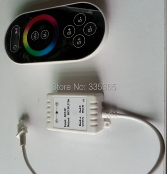 

4PCS x 12V DC 5A radio touch screen remote controller for RGB color led lights