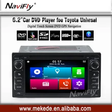 old Toyota model 2din Universal car dvd player gps navigator hot selling Win8 menu with bluetooth phone radio cassette