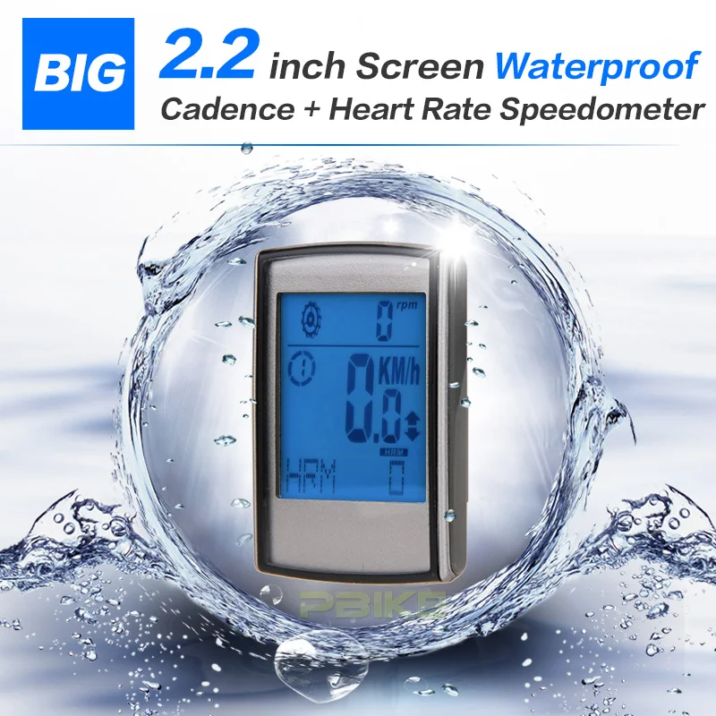 bike computer cadence heart rate