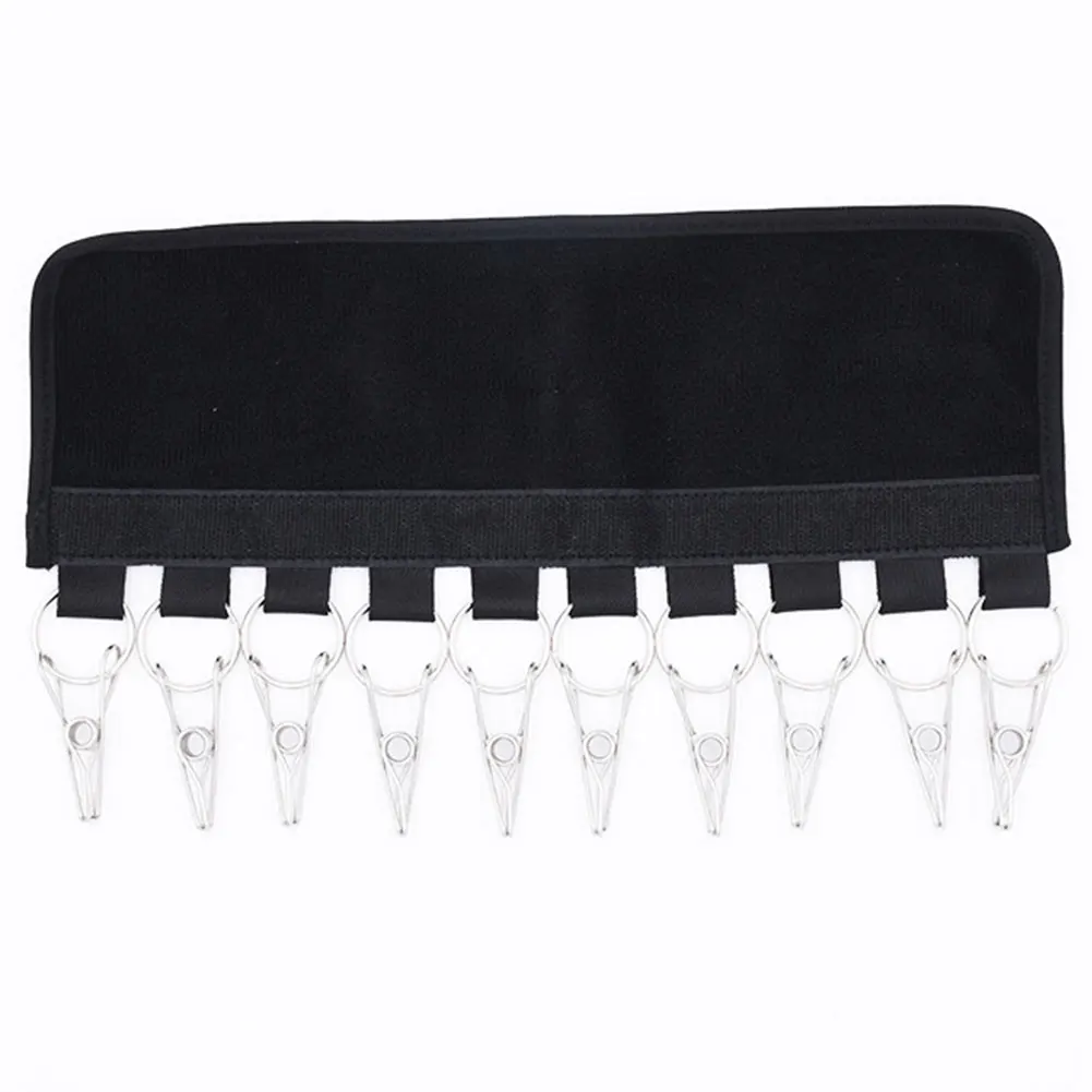 

10 Clips Door Organizer Closet Portable Foldable Cap Travel Hanger System Holder Storage Hat Rack Self Adhesive