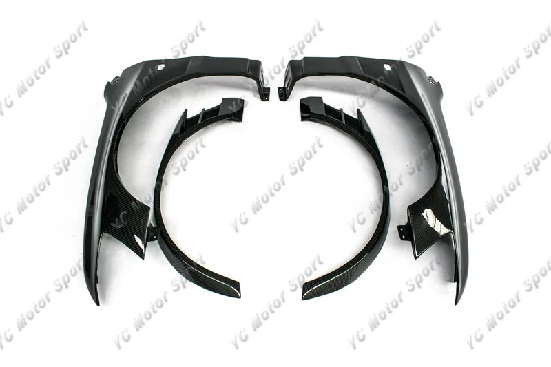 2001-2007 Mitsubishi Lancer Evolution 7-9  Voltex Cyber Version Style +20mm Front Fender with Fender Flare CF (1)