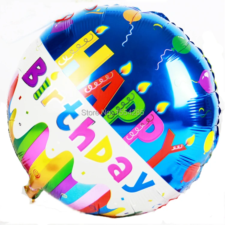 foil helium balloons happy birthday childrens party decoration balloon