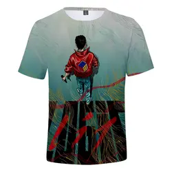 LUCKYFRIDAYF man singer logic 3D летняя футболка с короткими рукавами 2019 новая футболка тренд Повседневная мужская футболка с короткими рукавами