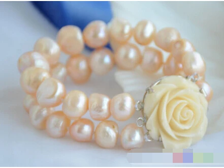 

FREE SHIPPING>>>@@ > 08699 PEACOCK BLACK EGG SOUTH SEA SHELL PEARL BRACELET