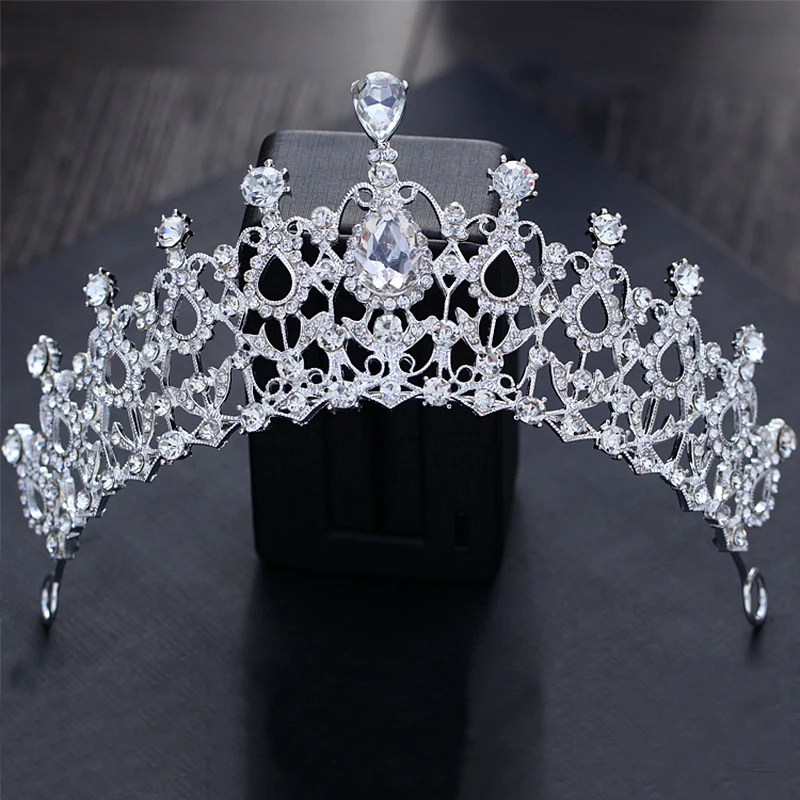 Bridal Wedding Tiara And Crowns Hair Accessories Crystal Rhinestone