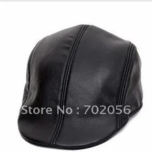 Берет Newsboy из натуральной кожи, плоская кепка, шапка DEC Cabbie Gatsby 10 шт./партия