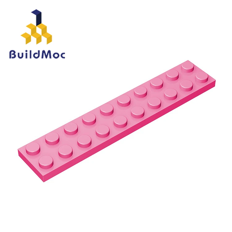BuildMOC  Assembles Particles 3832 2x10For Building Blocks Parts DIY electric Educational Bricks Bulk Model gift Toys cardboard stacking blocks