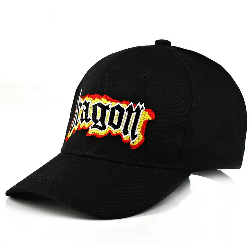 

High Street GD Baseball Cap Same Paragraph Retro Dead Flying Skateboard Hip Hop Hat Embroidery Alphabet Cross Bent Snapback Caps