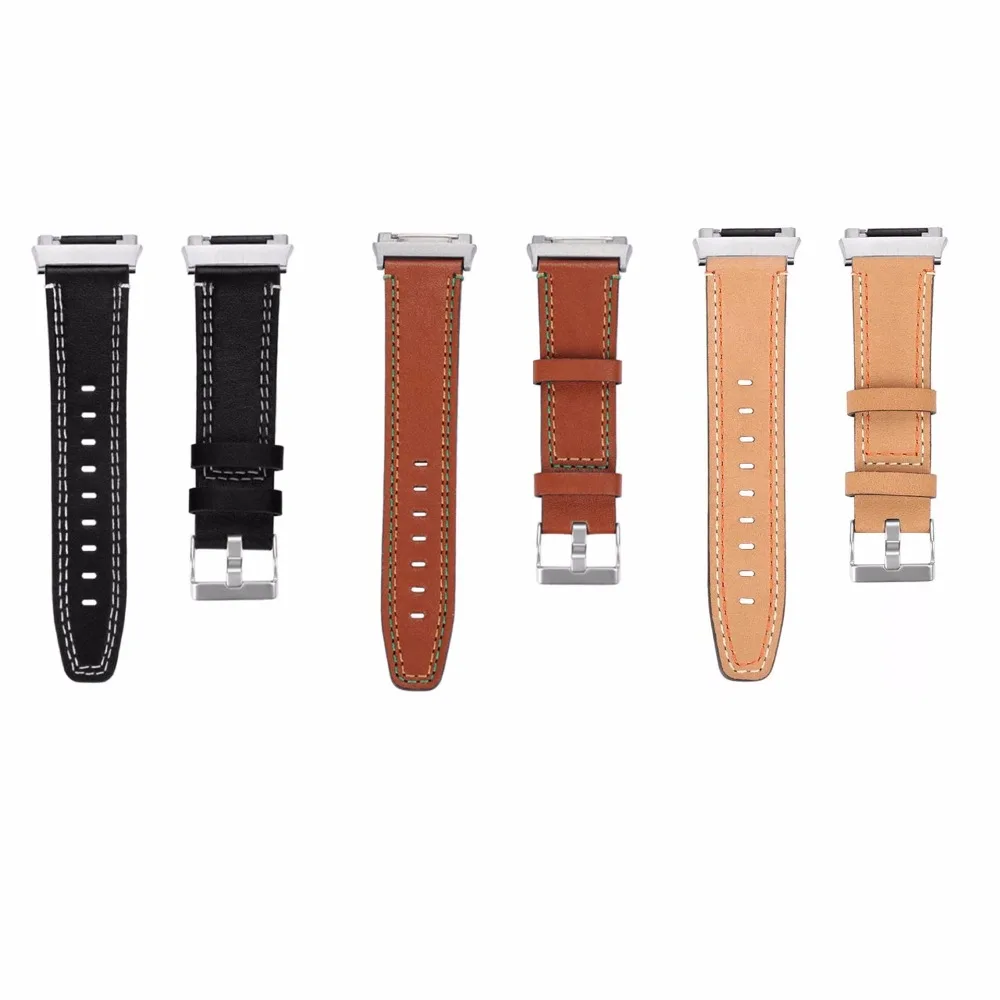 ionic leather strap
