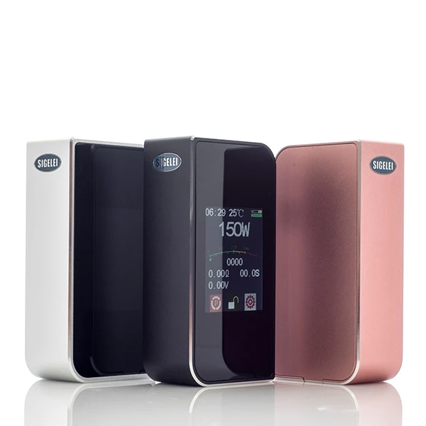 

Original Sigelei T150 electronic cigarette vape mod 510 thread 18650 battery 150W vaporizer electronic cigarette mods