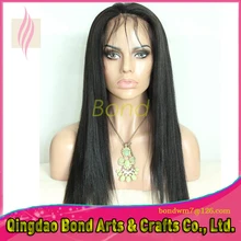 Long silk straight brazilian glueless full lace human hair wigs lace front wigs for black women natural hairline with baby hair