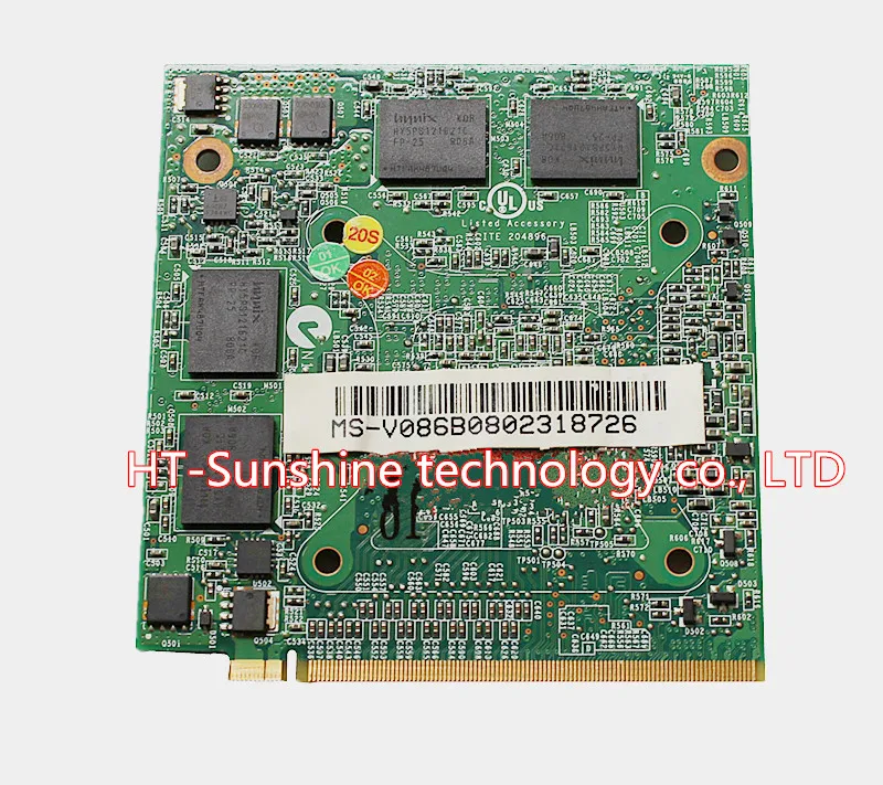 DEBROGLIE GeForce 9500M G84-625-A2 512MB Графика видеокарта 6920 5520 5920 4720 7250 7720 8920 9920 9500MGS