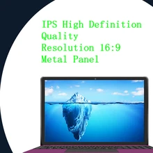 Ноутбук 15,6 дюймов N3450 металлический чехол Windows 10 языковая ОС светодиодный светильник ноутбук 6G 240GB офисная игровая камера для ноутбука