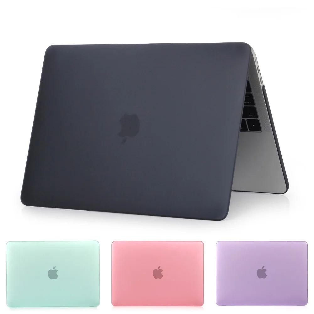 

Matte Laptop Case For Macbook Pro Retina Air 11 12 13 15,For MAC 2018 Air 13 A1932,New pro 13 15 A1706 A1708 A1707 A1990 shell