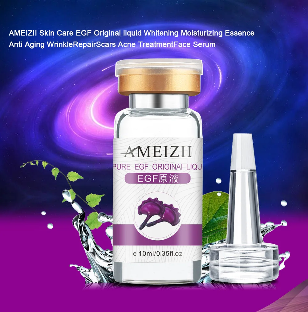 Ameizii 顔保湿 Egf 原液スキンホワイトニングデイクリームアンチエイジングしわヒアルロン酸スキン 顔用セルフタナー ブロンザー Aliexpress