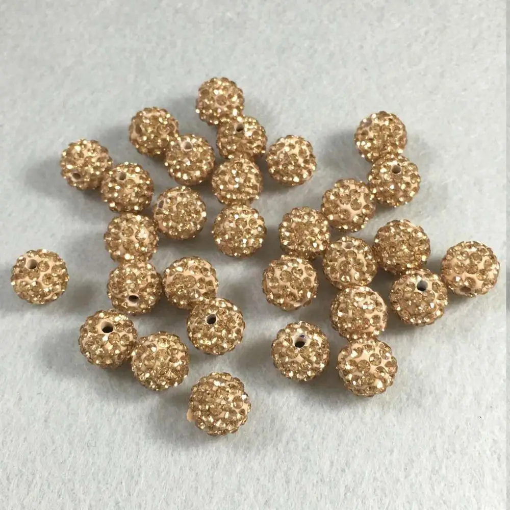 

10pcs 10mm jewelry making bead beads shamballa bracelet shamballa pendants paved crystal