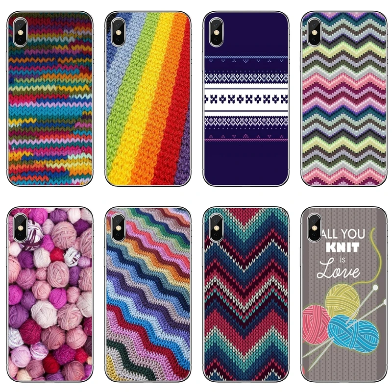 

Luxury knitting yarn pattern For Samsung Galaxy J4 J5 J6 J7 J8 A5 A7 A8 A9s Plus Prime star 2016 2017 2018 Soft phone cover case