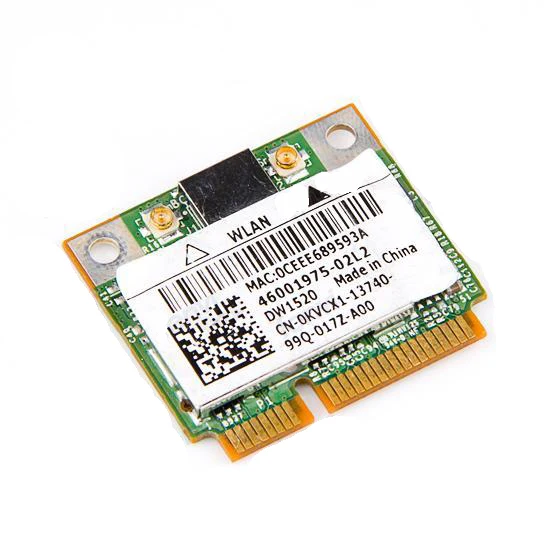 Оригинальная беспроводная карта для ноутбука DELL DW1520 Broadcom BCM943224 MINI PCIE