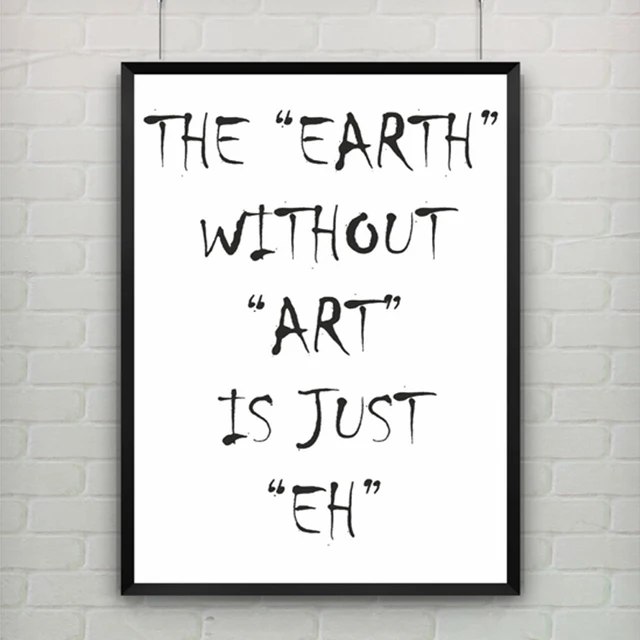 Abstract EARTH Epigram Canvas Painting Black White Wall Art Posters New Quotes About Painting Abstract EARTH Epigram Canvas Painting Black White Wall Art Posters New Quotes About Painting