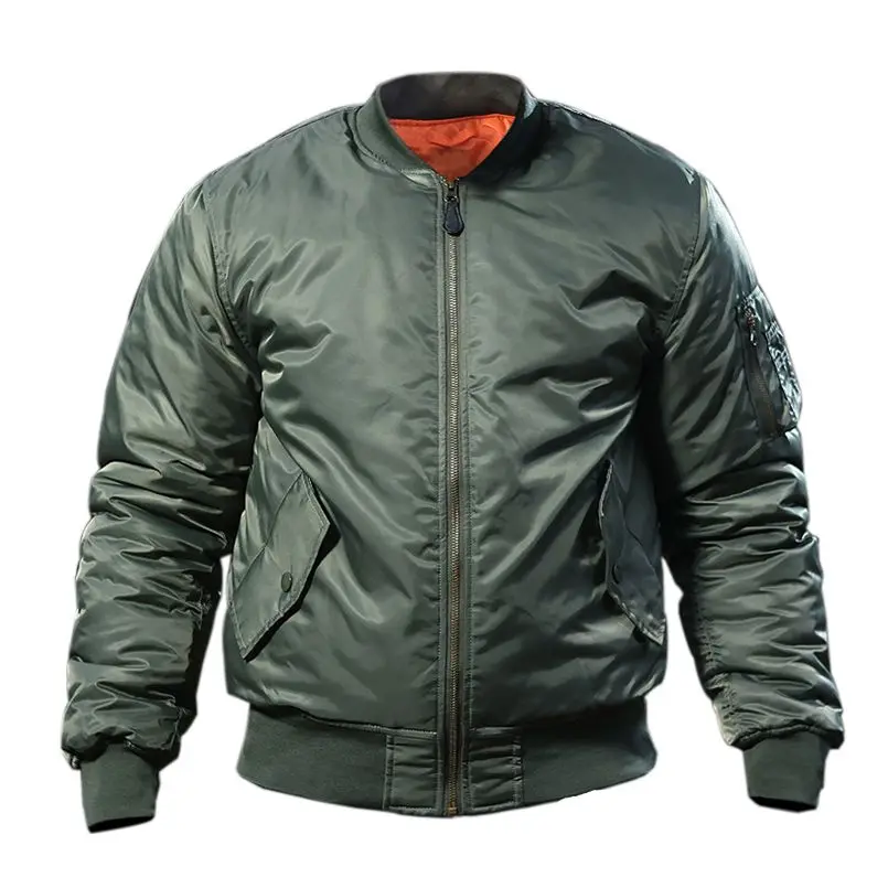 MA1 Army Airborne Fly Pilot Jacket Mans Winter Warm Air Force Military Flight Bomber Jacket Windproof And Waterproof Coat MA1 Army Airborne Fly Pilot Jacket Mans Winter Warm Air Force Military Flight Bomber Jacket Windproof And Waterproof Coat