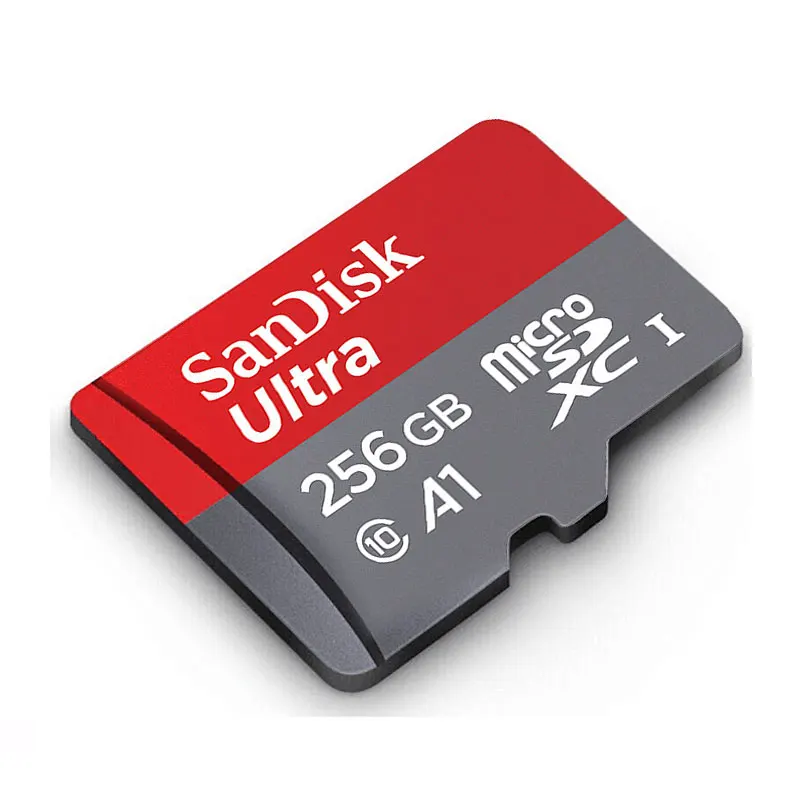 Двойной флеш-накопитель SanDisk слот для карт памяти Micro SD карта, 32 ГБ оперативной памяти, 16 Гб встроенной памяти класса 10 MicroSDHC 64 Гб 128 256 SDXC UHS-I TF устройство для чтения карт Скорость 100 МБ/с