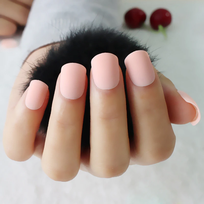 New Fashion Women Matte Candy False Nails Short Round Tail Light Orange K199 False Nails Aliexpress New Fashion Women Matte Candy False Nails Short Round Tail Light Orange K199 False Nails Aliexpress