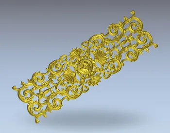 

3D model plant flower frame board relief for CNC router printer STL format file M436-10