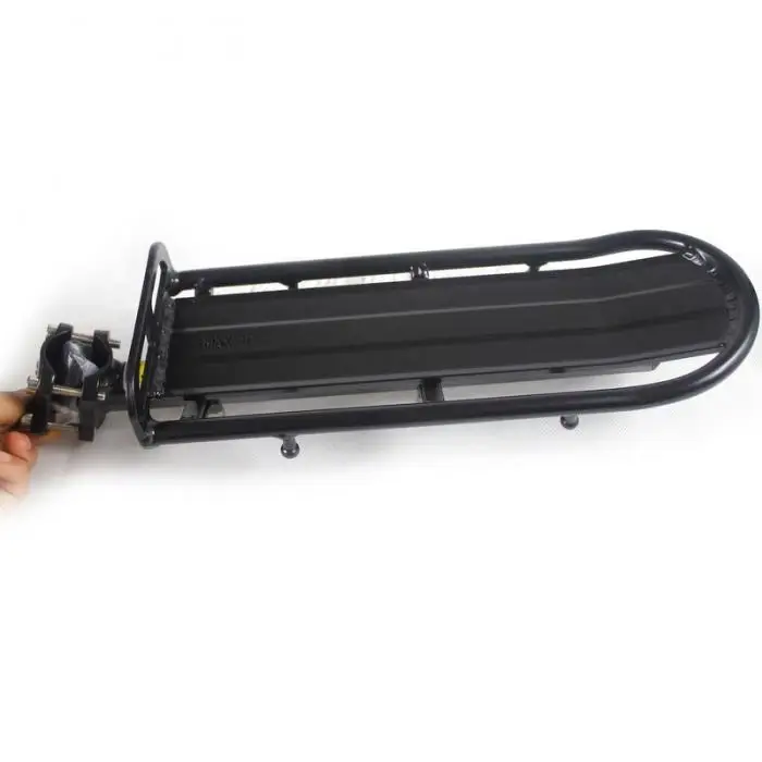 Sale Bicycle Bike Rear Seat Post Rack Aluminum Alloy Retractable Mount For Cycling EDF88 4