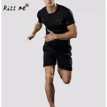 Черные однотонные мужские шорты для бега с карманом на молнии быстросохнущие мужские спортивные шорты для бега, фитнеса, свободная спортивная одежда