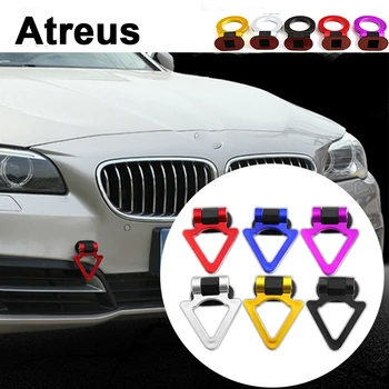 

Atreus Car Cool Auto Trailer Ring Racing Tow Towing Hook Sticker For Nissan qashqai Citroen c4 c5 3 Chevrolet cruze aveo Peugeot