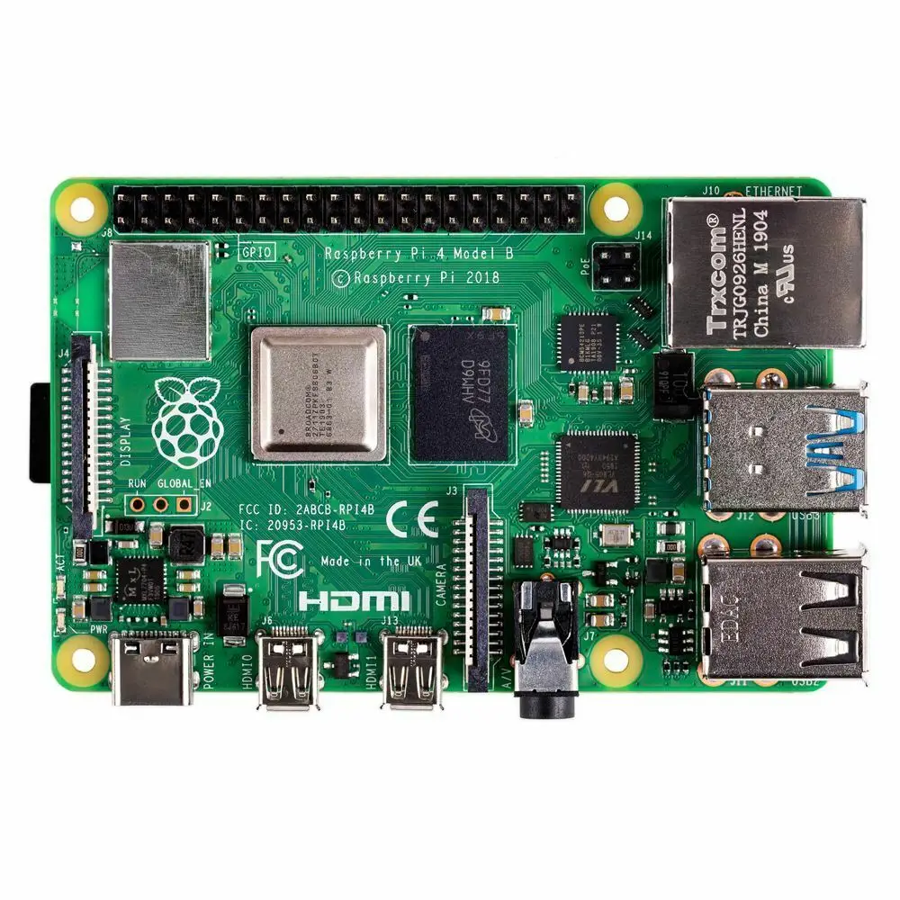  Raspberry Pi 4 Model B 4B Desktop Kit 4GB RAM of LPDDR4 SDRAM 1.5GHz 64-bit Quad-core Keyboard Mous