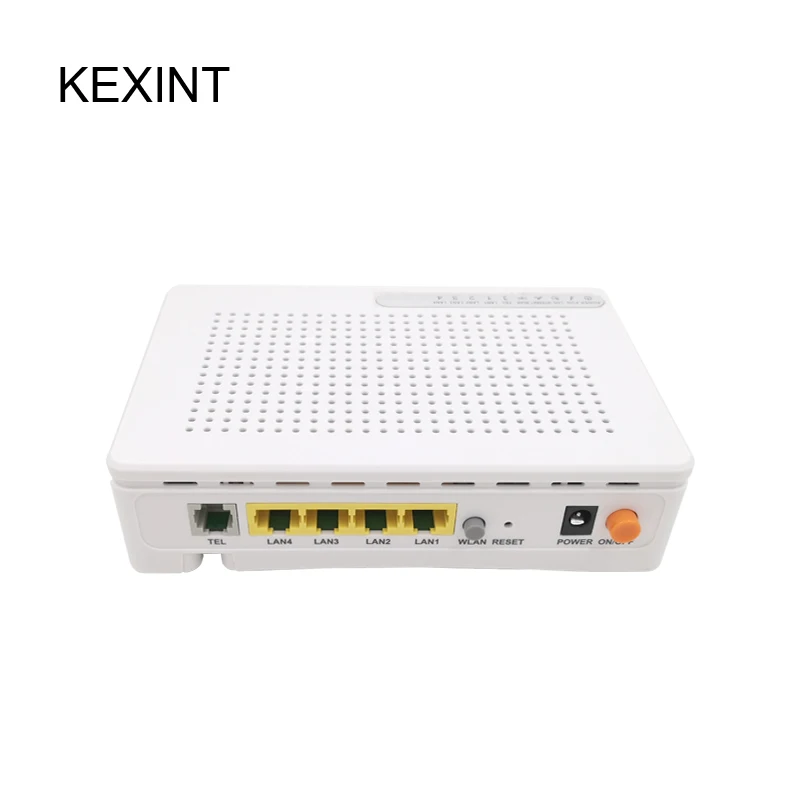 

KEXINT GPON ONU FTTH 4Port OLT 1GE+3FE+1POTS+WIFI GPON ONU Transceiver Equipment