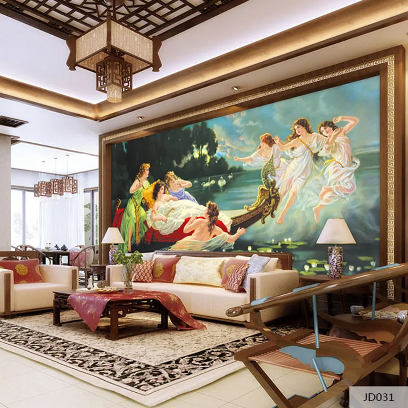 Custom DIY Fabric & Textile Wallcoverings For Walls Wall Mural