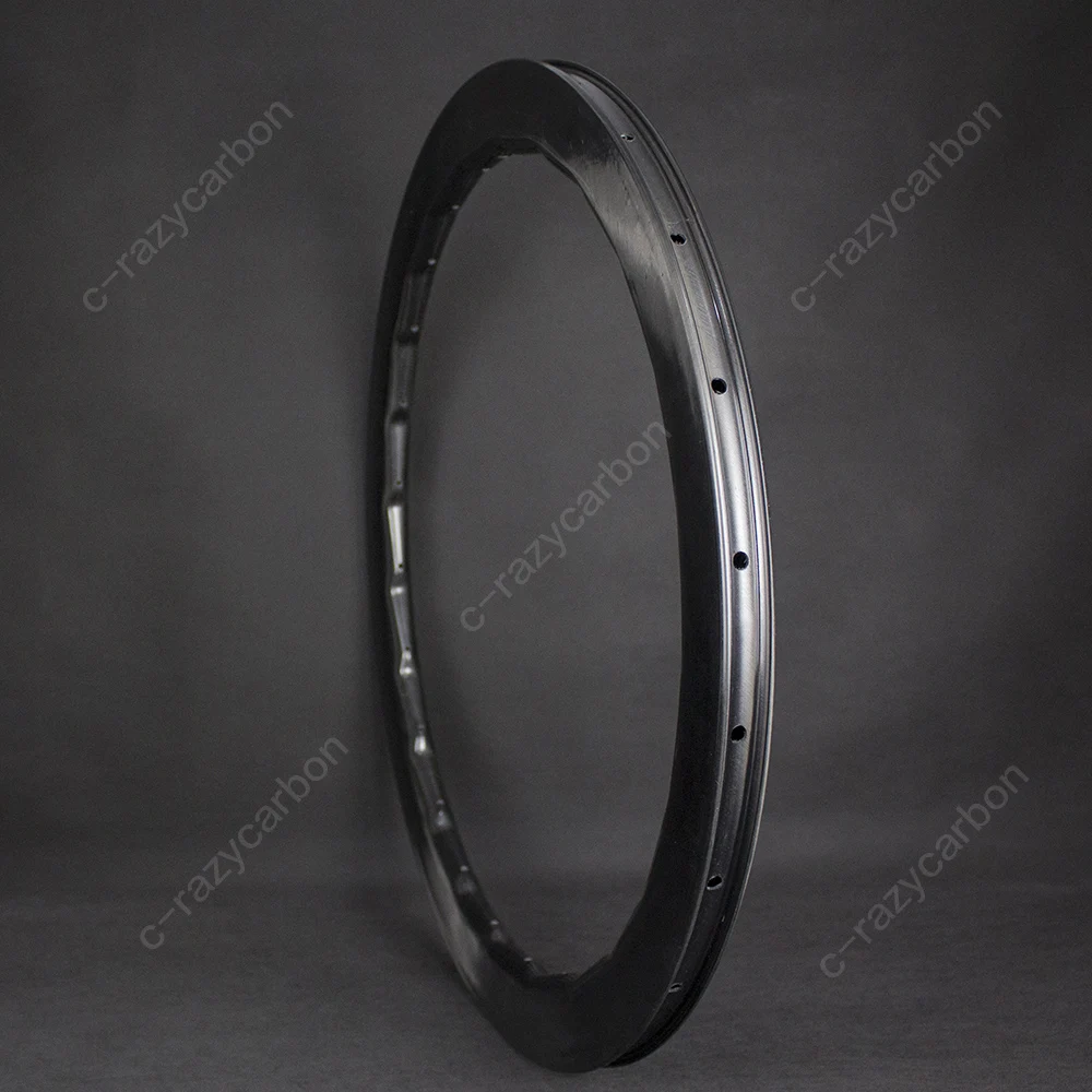 

700C Paintless Carbon Road Disc Rim 50mm Depth Road Rims Without Brake Surface Clincher/Tubular/Tubeless