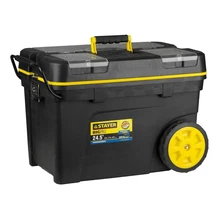 Ящик-тележка для инструментов STAYER 38107-24(Ручка для переноски, колеса