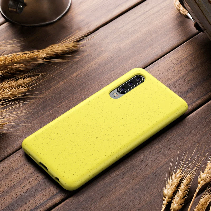 

FAYDAI For Huawei P30 Pro Case Luxury Silicone P30 Cover Soft TPU Wheat Pole Back Cover For Huawei P30 Lite P 30 Phone Case Capa
