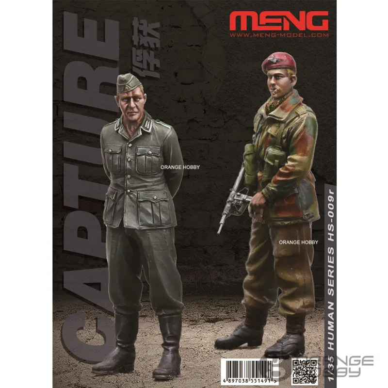 

OHS Meng HS009R 1/35 Capture Resin Miniatures Assembly Military figures Model Building Kits oh