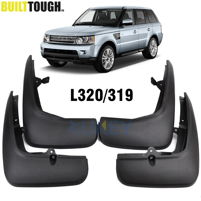 Передние и задние брызговики в стиле Oe подходят для Range Rover Sport L320 2005-2013 Брызговики крыло автомобильные аксессуары 2012 2010 2011