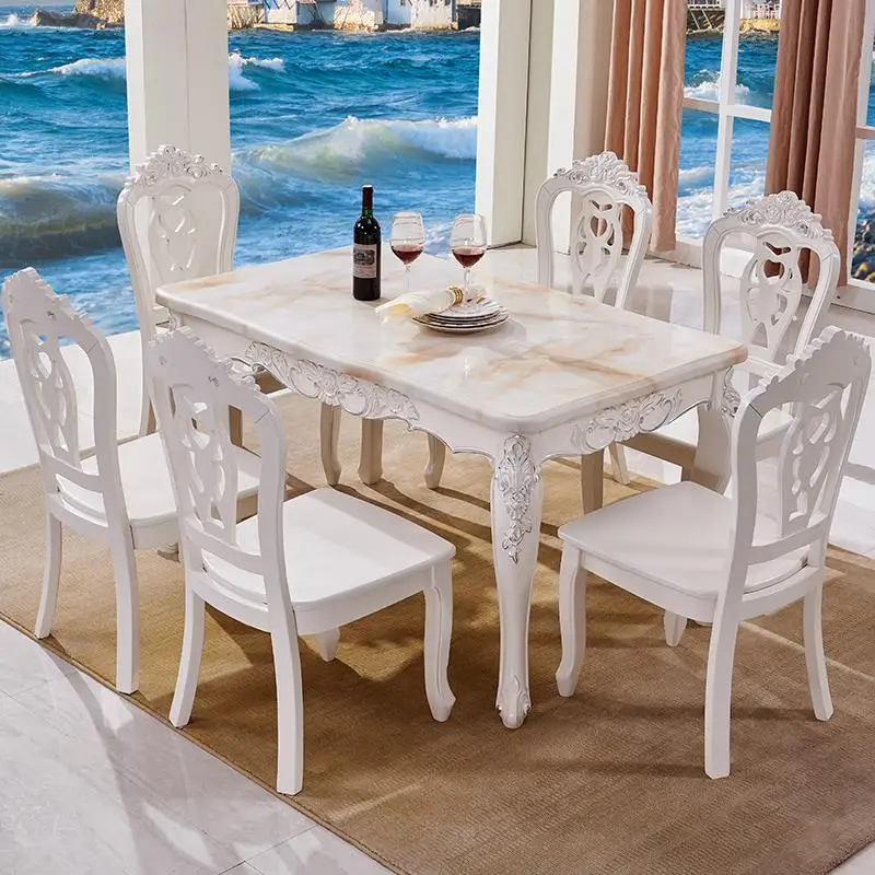 Eet Tafel Dinning Sala Comedor Kitchen Escrivaninha Set Redonda Pliante European Bureau Desk Mesa De Jantar Tablo Dining Table