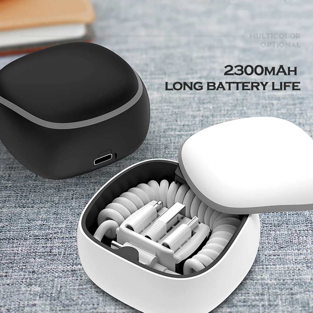 Ceny Przenośny Mini powerbank pd qc 3.0 szybka ładowarka power bank dla iphone typ c micro usb regulowana sprężyna kabel do huawei samsung