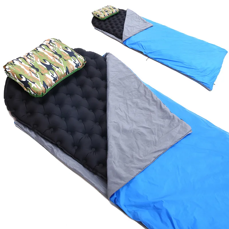 Надувной матрас надувная кровать водонепроницаемый влагостойкий Портативный Сверхлегкий спальный коврик надувная кровать для наружного кемпинга коврик для палатки