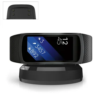 

USB Charing Dock Cradle Smart Watch Charger For Samsung Gear Fit2 Pro SM-R360 Smart Watch Band Cable Cord Charge Base Station