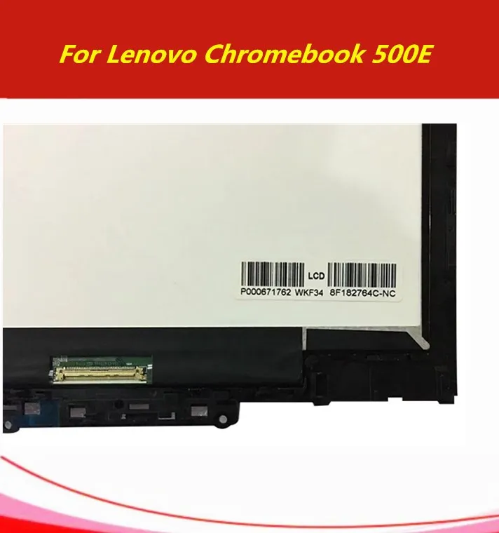 11," для lenovo Chromebook 500E 5D10Q79736 преобразователь изображений для сенсорного дигитайзера экран в сборе+ рамка 1366*768
