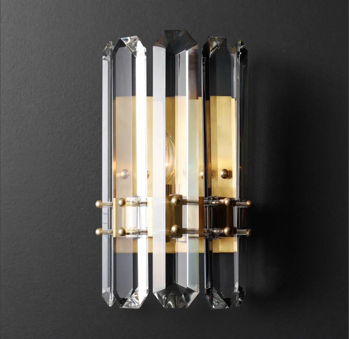 

Arts Crystal Wall Light Modern Concise Model House Bar A Living Room Bedroom Bedside Aisle Wall Lamp wl3261414