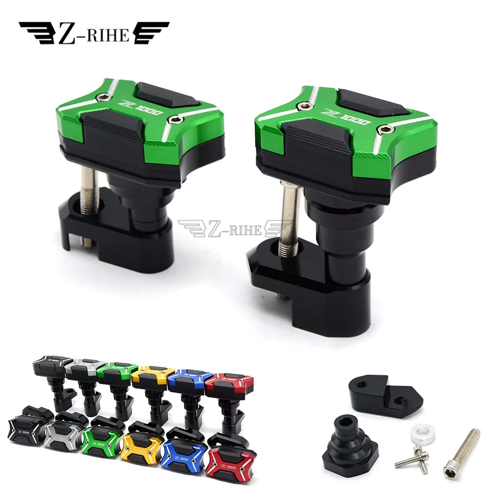 

For Kawasaki Z1000 15-16 CNC Aluminum Alloy Motorcycle Falling Protectors Moto Frame Crash Pads Engine Case Sliders Protector