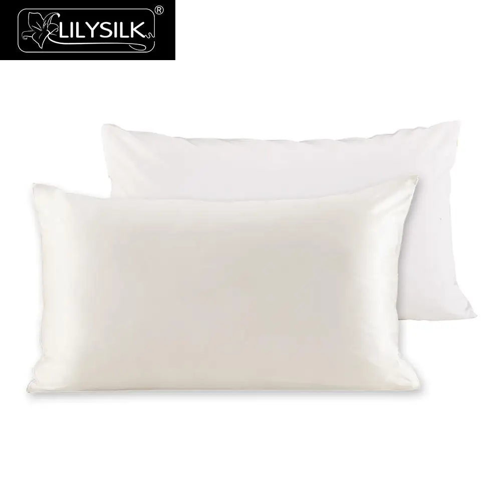 Buy Lilysilk Pure Silk Cotton Pillowcase with Hidden