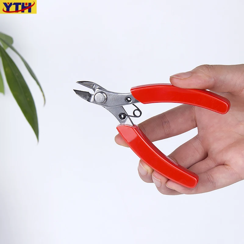 

YTH 101 Mini Pliers Diagonal Nipper Wire Cutters Smooth Handle Crimping Hand Tools Stripping Pliers Suitable for families pliers