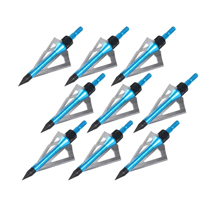 9pcs of set outdoor sport shooting arrow head broadhead archery